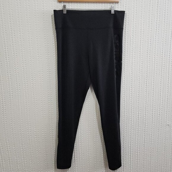 adidas Design 2 Move High Rise Logo Tights Black Size X-Large - Picture 4 of 12